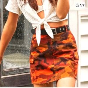 Urban Outfitters BDG Skirt Women's Small Camouflage
